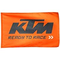 Bandera KTM- naranja y negro